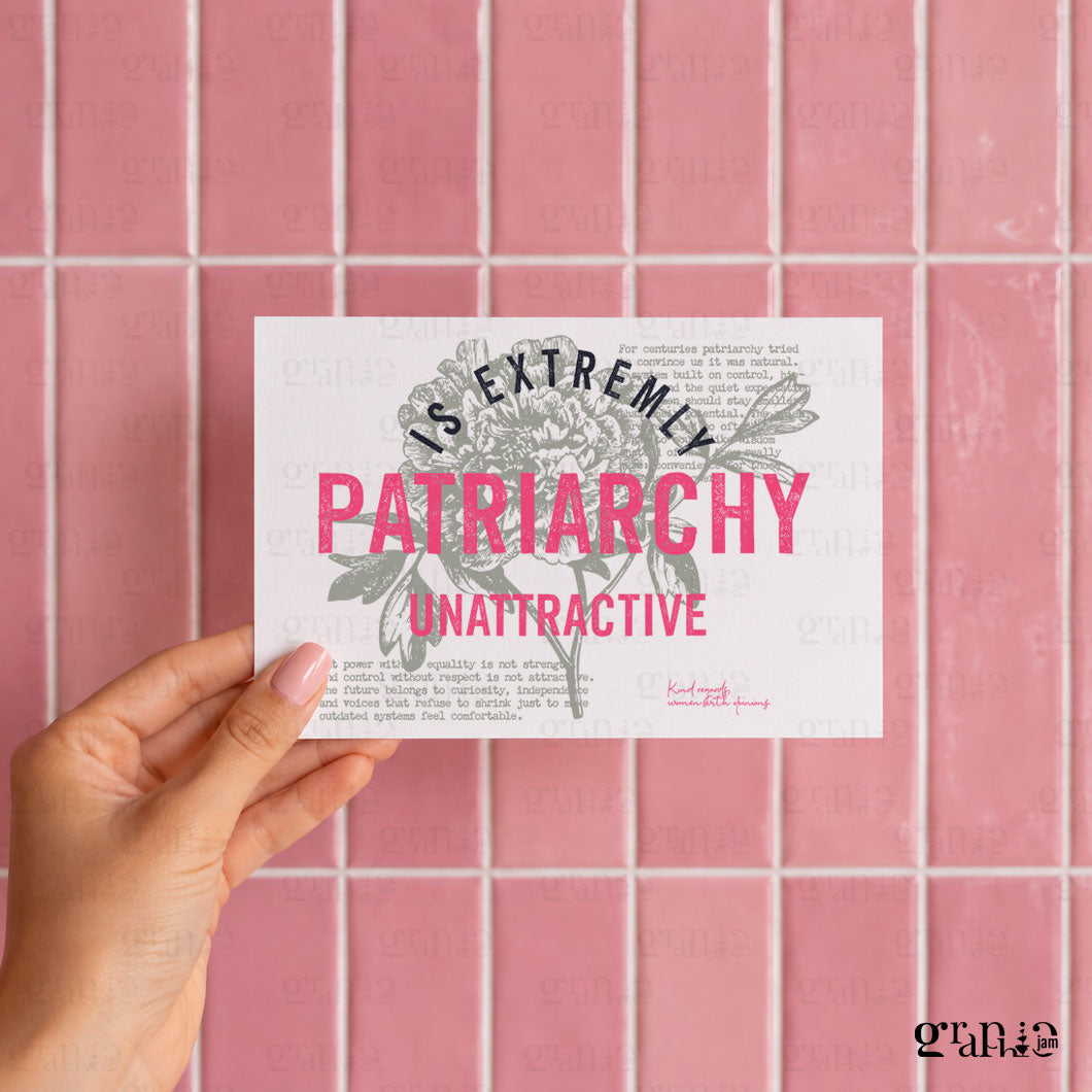 Postkarte Patriarchy A6