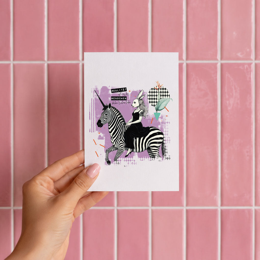 Postkarte Realitätshorn A6