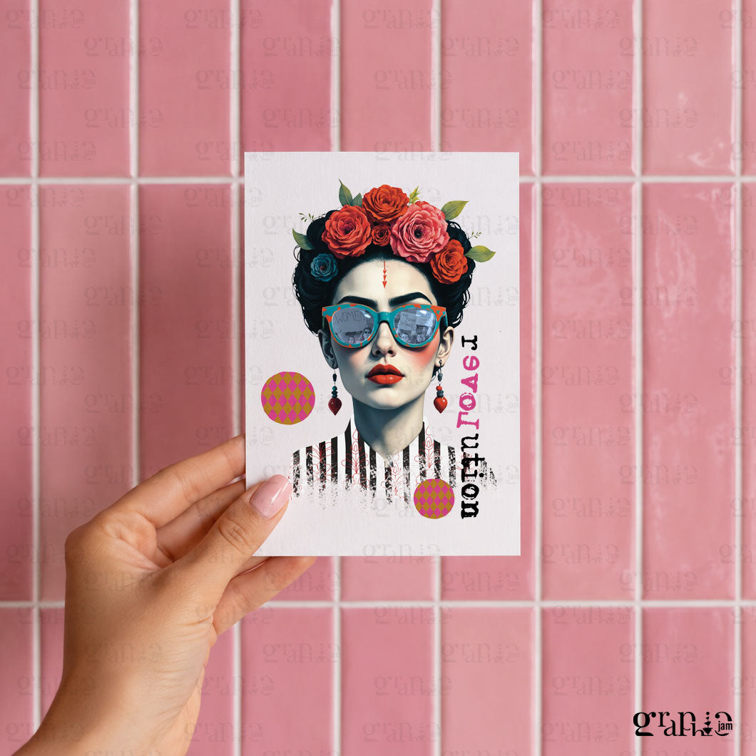Postkarte Revolution A6 | Vorbestellung