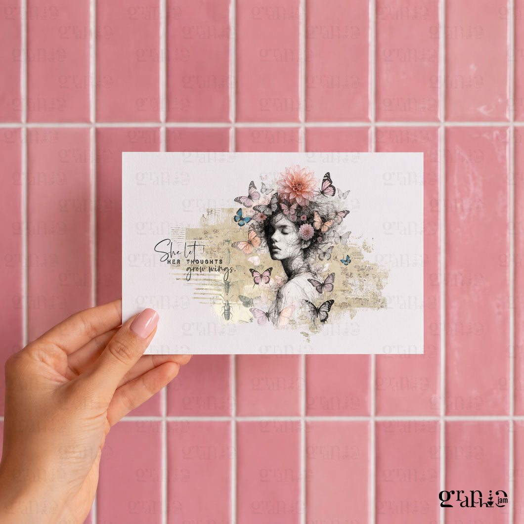Postkarte Soul Garden A6