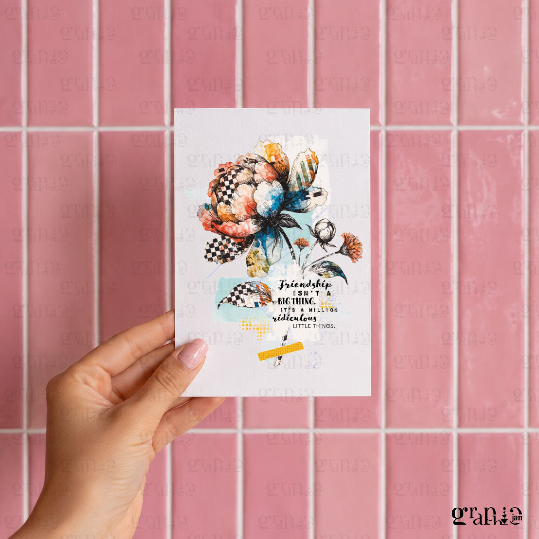 Postkarte Friendship  A6