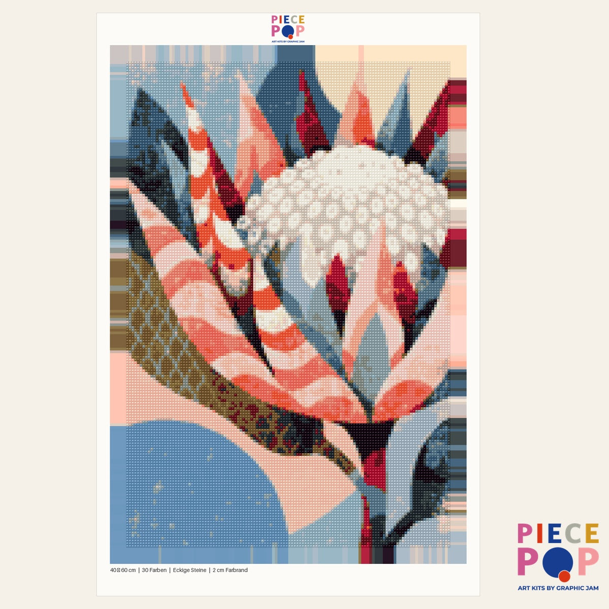 Diamond Painting - Coral Protea
