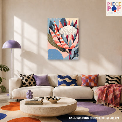 Diamond Painting - Coral Protea