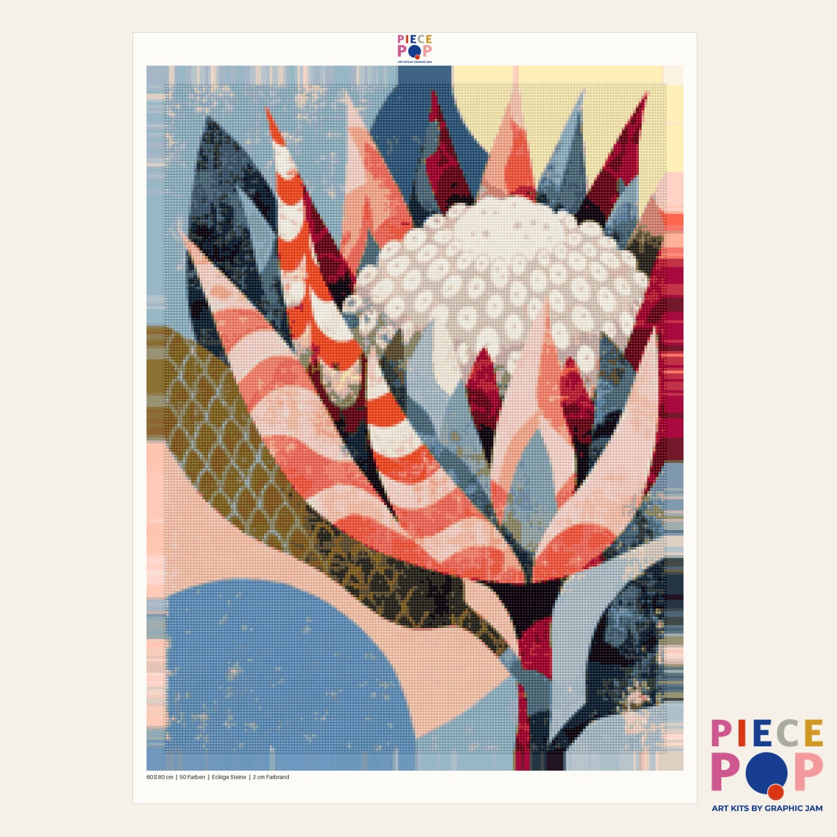 Diamond Painting - Coral Protea