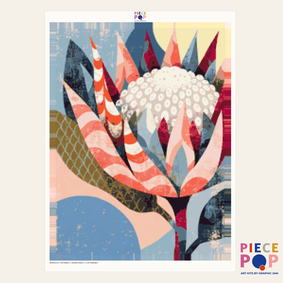 Diamond Painting - Coral Protea