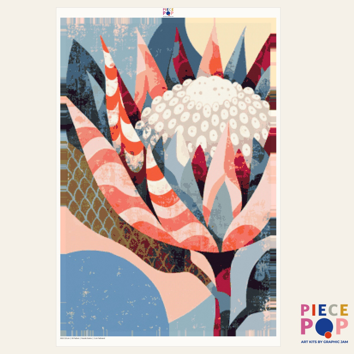 Diamond Painting - Coral Protea
