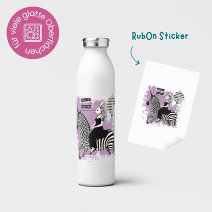 Rub-On Sticker &quot;Realitätshorn&quot;