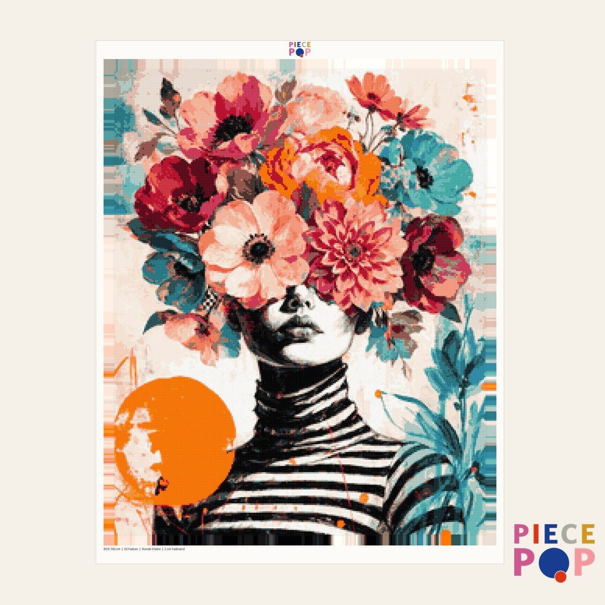 Diamond Painting - Relax, Bloom Crazy