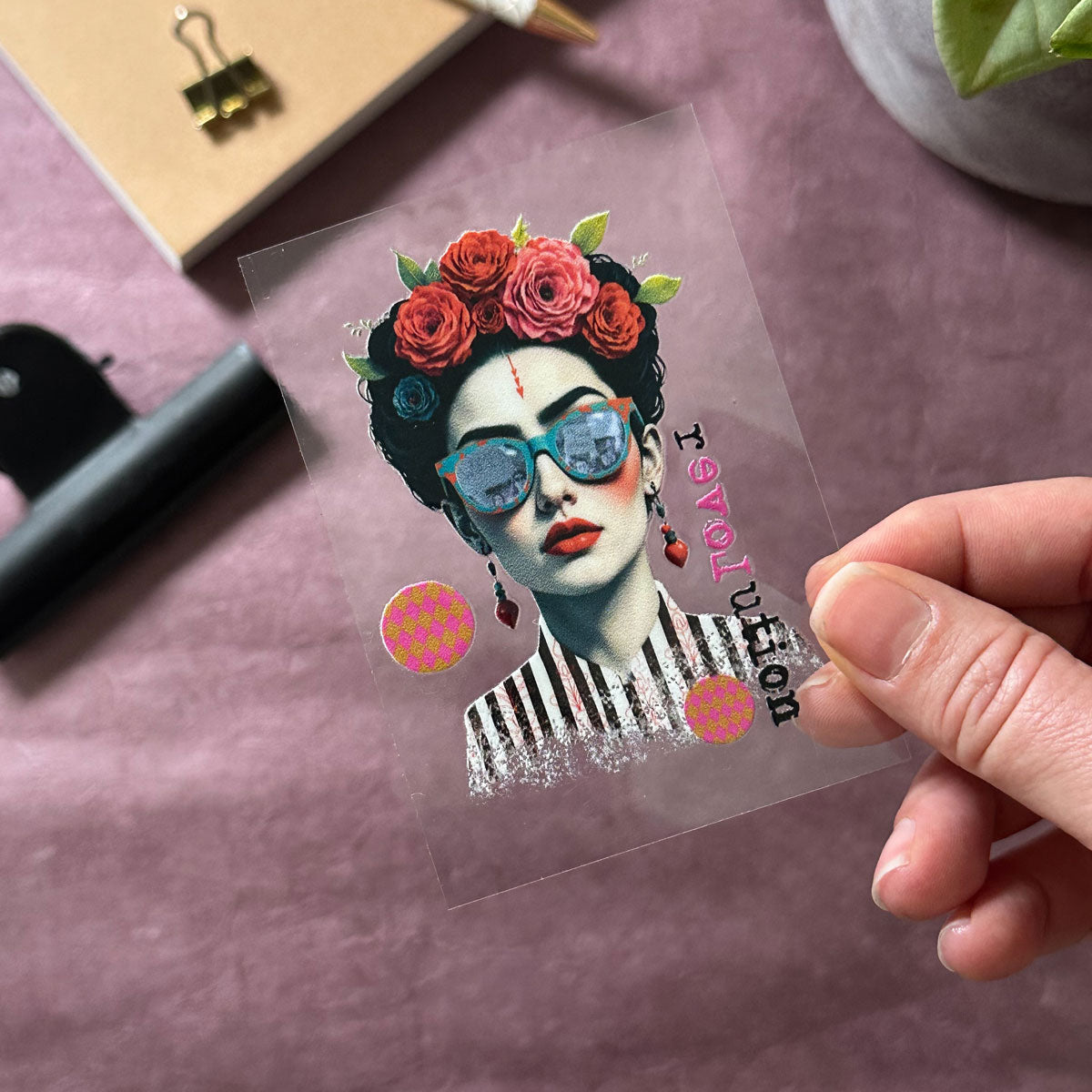 Rub-On Sticker &quot;Revolution&quot;