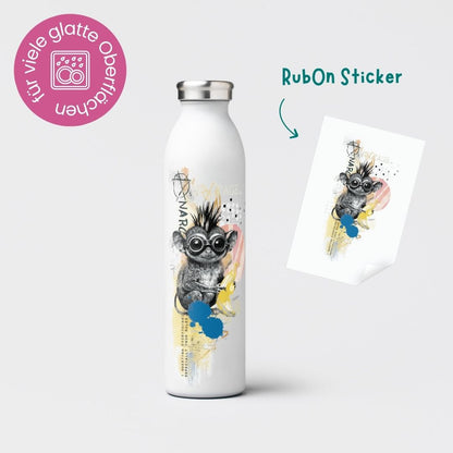 Rub-On Sticker "Voltage"