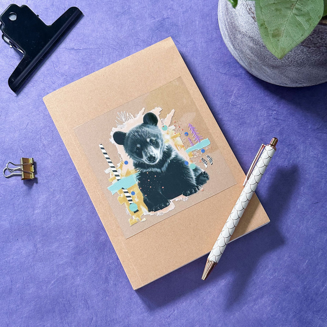 Rub-On Sticker &quot;Cuties - Bär&quot;