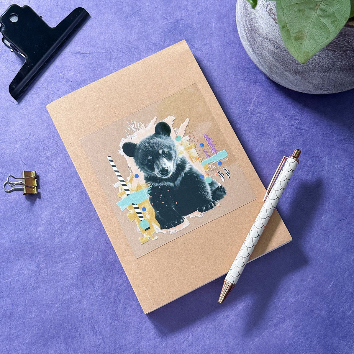 Rub-On Sticker &quot;Cuties - Bär&quot;