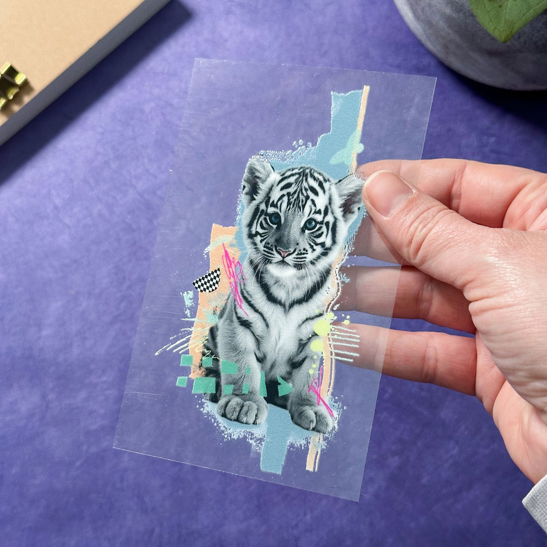 RubOns Tiger für Kinder auf Graphic Jam