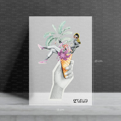 Sunny Days Bügelbild Collage - Graphic Jam 