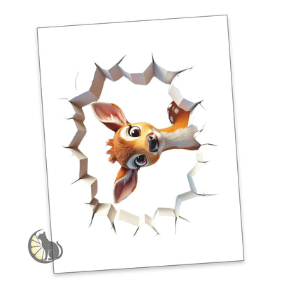 Sweet Deer Digi Sublipapers - Graphic Jam 