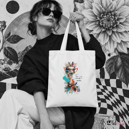 Bügelbild Too Much? Never.