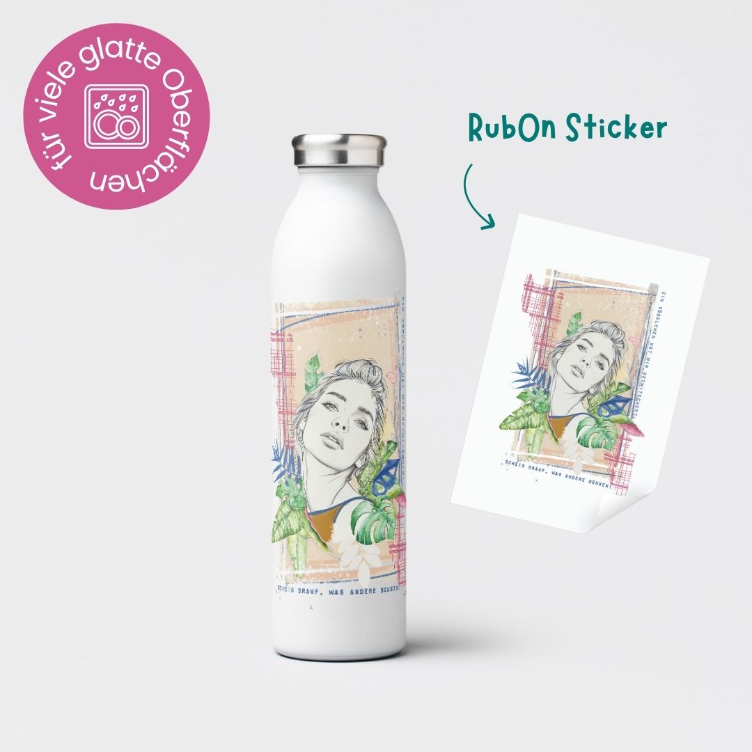 Rub-On Sticker &quot;Voegelchen&quot;