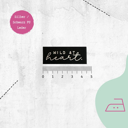 Kunstlederlabel zum nähen