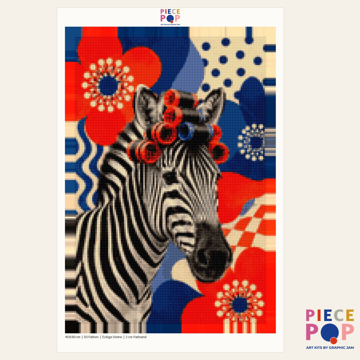 Diamond Painting - Zebra Diva