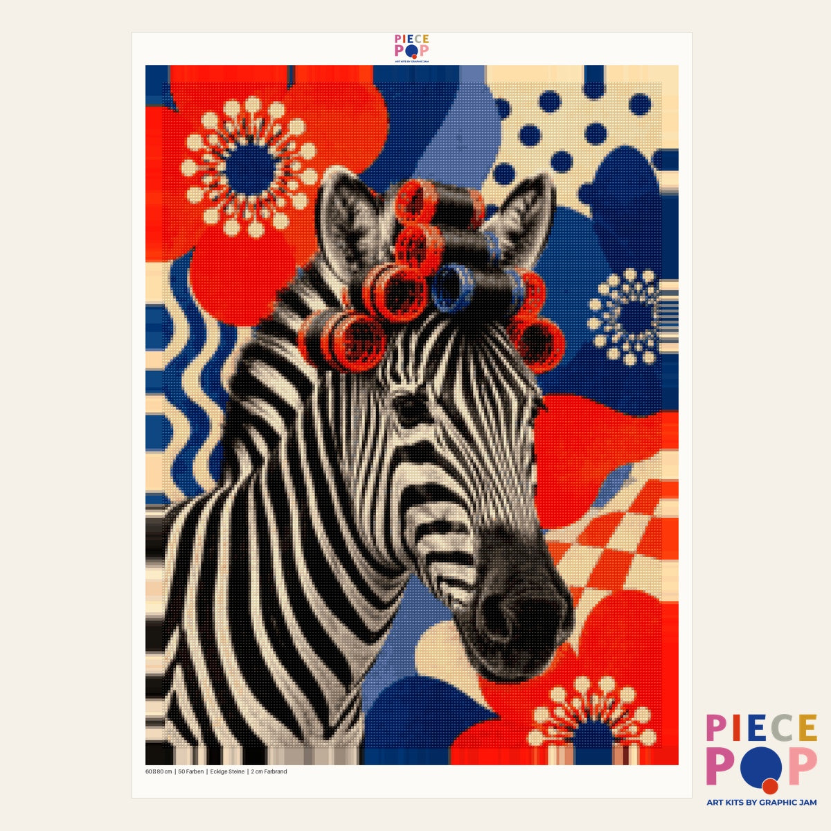 Diamond Painting - Zebra Diva