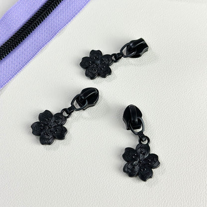 Blumen Zipper für Nylonreisverschlüsse